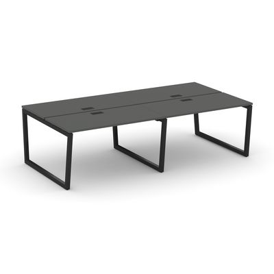 Style Project Fusion SN-5T2.DRS-044 (Антрацит/Черный) Рабочая станция двухсторонняя