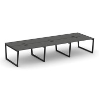 Style Project Fusion SN-5T2.DRS-061 (Антрацит/Черный) Рабочая станция двухсторонняя