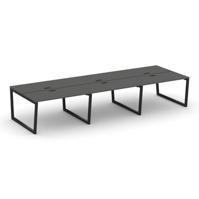 Style Project Fusion SN-5T2.DRS-073 (Антрацит/Черный) Рабочая станция двухсторонняя