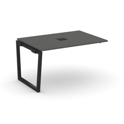 Style Project Fusion SN-5T2.NSPRG-002 (Антрацит/Черный) Проходной наборный элемент переговорного стола