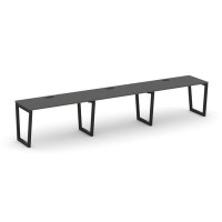 Style Project Fusion SN-5T2.ORS-032 (Антрацит/Черный) Рабочая станция односторонняя