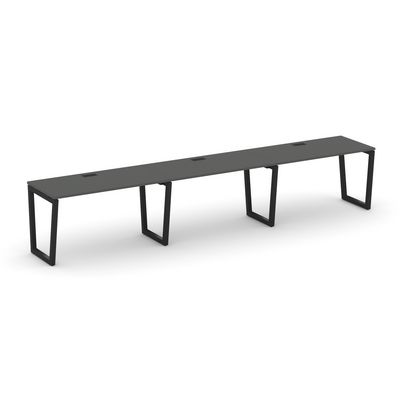 Style Project Fusion SN-5T2.ORS-034 (Антрацит/Черный) Рабочая станция односторонняя