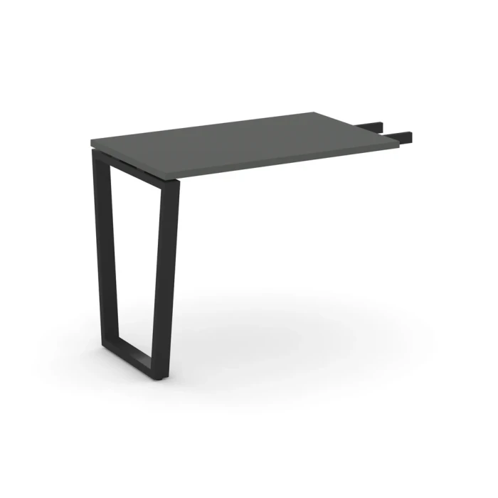 SN-6T2.BR-005 Брифинг-приставка, цвет ЛДСП антрацит, черный