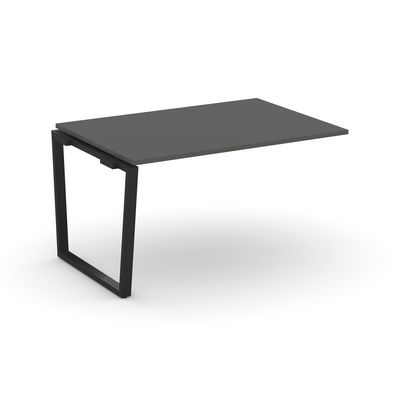 Style Project Fusion SN-6T2.NSPRG-004.3 (Антрацит/Черный) Проходной наборный элемент переговорного стола