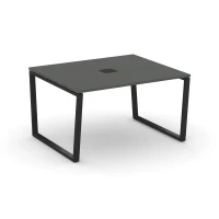SN-6T2.SPRG-033 (Антрацит/Черный) Стол переговорный