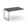 Style Project Fusion SN-4T2.NSPRG-002 (Антрацит/Серый) Проходной наборный элемент переговорного стола