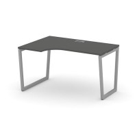 Style Project Fusion SN-4T2.SPA-001(L) (Антрацит/Серый) Стол рабочий эргономичный