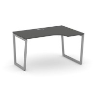 Style Project Fusion SN-4T2.SPA-002(R) (Антрацит/Серый) Стол рабочий эргономичный