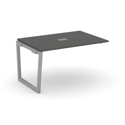 Style Project Fusion SN-5T2.NSPRG-002 (Антрацит/Серый) Проходной наборный элемент переговорного стола