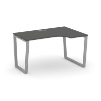 Style Project Fusion SN-6T2.SPA-001(R) (Антрацит/Серый) Стол рабочий эргономичный