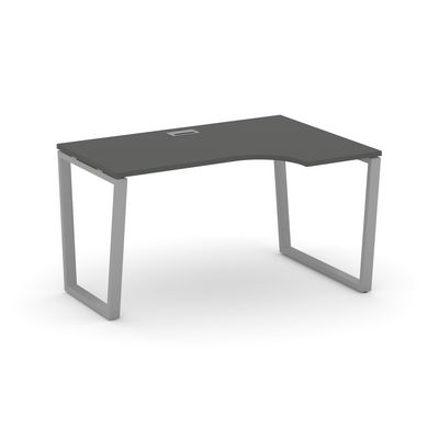 Style Project Fusion SN-6T2.SPA-011(R) (Антрацит/Серый) Стол рабочий эргономичный
