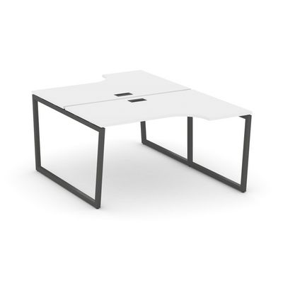 Style Project Fusion SN-4T2.DRPA-002 (Белый/Антрацит) Рабочая станция эргономичная