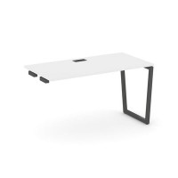 Style Project Fusion SN-4T2.OPRS-011 (Белый/Антрацит) Стол приставка к опорным элементам