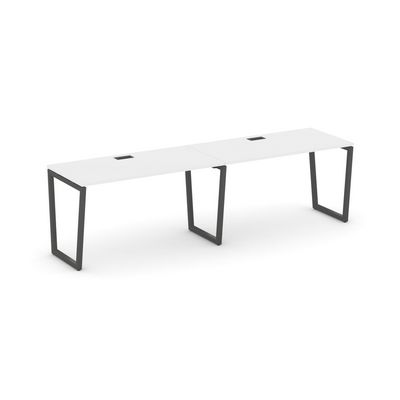 Style Project Fusion SN-4T2.ORS-003 (Белый/Антрацит) Рабочая станция односторонняя