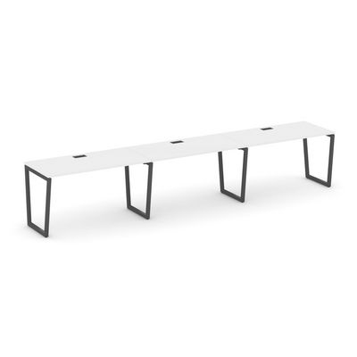 Style Project Fusion SN-4T2.ORS-034 (Белый/Антрацит) Рабочая станция односторонняя