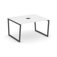 Style Project Fusion SN-4T2.SPRG-033 (Белый/Антрацит) Стол переговорный