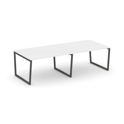 Style Project Fusion SN-4T2.SPRG-042.3 (Белый/Антрацит) Стол переговорный