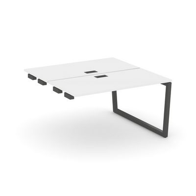 Style Project Fusion SN-5T2.DPRS-003 (Белый/Антрацит) Стол приставка к опорным элементам