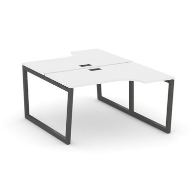 Style Project Fusion SN-5T2.DRPA-002 (Белый/Антрацит) Рабочая станция эргономичная