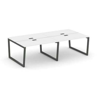 Style Project Fusion SN-5T2.DRS-034 (Белый/Антрацит) Рабочая станция двухсторонняя