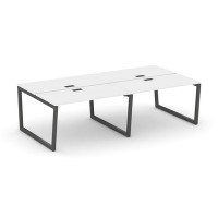 Style Project Fusion SN-5T2.DRS-054 (Белый/Антрацит) Рабочая станция двухсторонняя