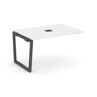 Style Project Fusion SN-5T2.NSPRG-001 (Белый/Антрацит) Проходной наборный элемент переговорного стола