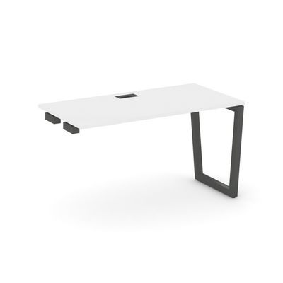 Style Project Fusion SN-5T2.OPRS-003 (Белый/Антрацит) Стол приставка к опорным элементам