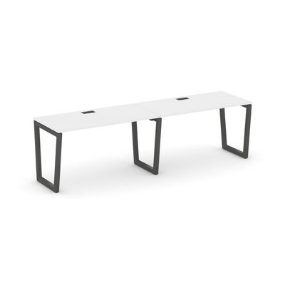 Style Project Fusion SN-5T2.ORS-012 (Белый/Антрацит) Рабочая станция односторонняя