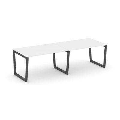 Style Project Fusion SN-5T2.SPRG-014.3 (Белый/Антрацит) Стол переговорный