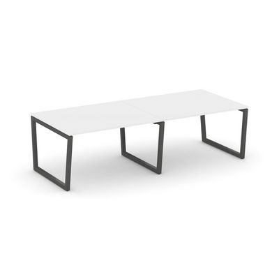 Style Project Fusion SN-5T2.SPRG-044.3 (Белый/Антрацит) Стол переговорный