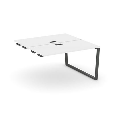 Style Project Fusion SN-6T2.DPRS-011 (Белый/Антрацит) Стол приставка к опорным элементам
