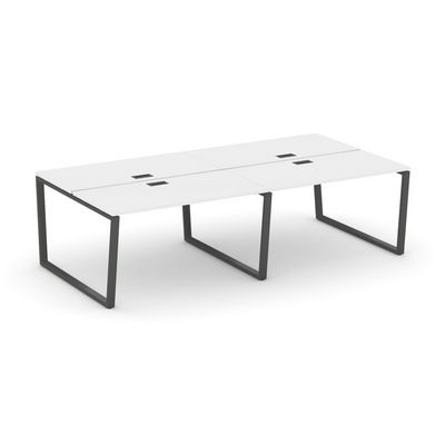 Style Project Fusion SN-6T2.DRS-032 (Белый/Антрацит) Рабочая станция двухсторонняя