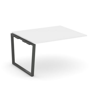 Style Project Fusion SN-6T2.NSPRG-033.3 (Белый/Антрацит) Проходной наборный элемент переговорного стола