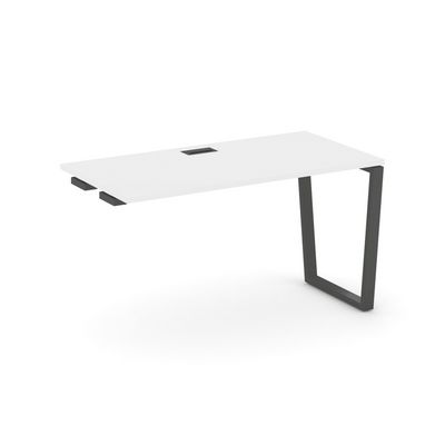 Style Project Fusion SN-6T2.OPRS-023 (Белый/Антрацит) Стол приставка к опорным элементам