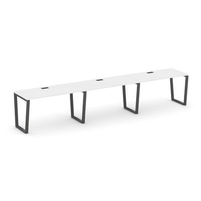 Style Project Fusion SN-6T2.ORS-052 (Белый/Антрацит) Рабочая станция односторонняя