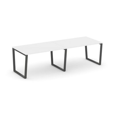 Style Project Fusion SN-6T2.SPRG-011.3 (Белый/Антрацит) Стол переговорный