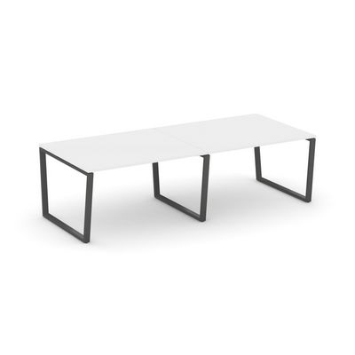 Style Project Fusion SN-6T2.SPRG-042.3 (Белый/Антрацит) Стол переговорный