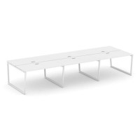 Style Project Fusion SN-4T2.DRS-073 (Белый/Белый) Рабочая станция двухсторонняя