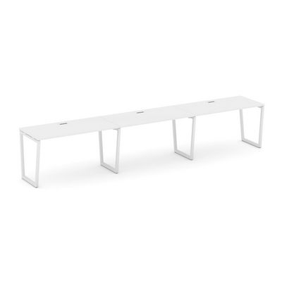 Style Project Fusion SN-4T2.ORS-032 (Белый/Белый) Рабочая станция односторонняя