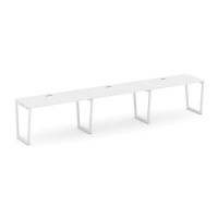 Style Project Fusion SN-4T2.ORS-043 (Белый/Белый) Рабочая станция односторонняя