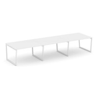Style Project Fusion SN-4T2.SPRG-053.3 (Белый/Белый) Стол переговорный