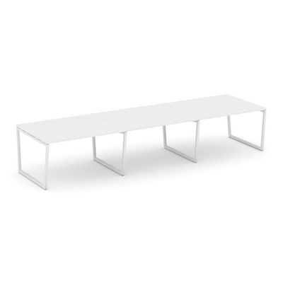 Style Project Fusion SN-4T2.SPRG-053.3 (Белый/Белый) Стол переговорный