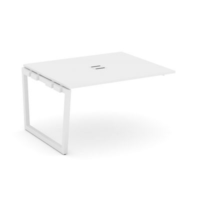 Style Project Fusion SN-5T2.NSPRG-034 (Белый/Белый) Проходной наборный элемент переговорного стола