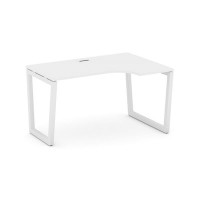 Style Project Fusion SN-5T2.SPA-001(R) (Белый/Белый) Стол рабочий эргономичный