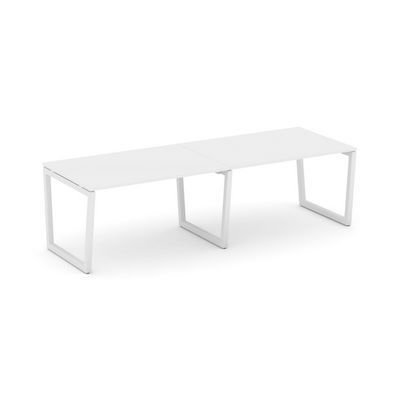 Style Project Fusion SN-5T2.SPRG-012.3 (Белый/Белый) Стол переговорный