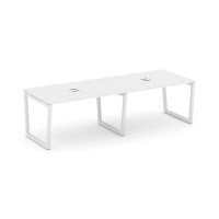 Style Project Fusion SN-5T2.SPRG-013 (Белый/Белый) Стол переговорный