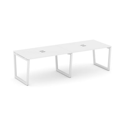 Style Project Fusion SN-5T2.SPRG-013 (Белый/Белый) Стол переговорный