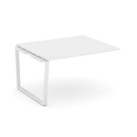 Style Project Fusion SN-6T2.NSPRG-034.3 (Белый/Белый) Проходной наборный элемент переговорного стола