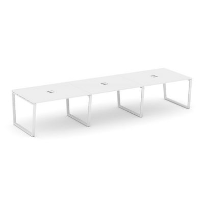Style Project Fusion SN-6T2.SPRG-052 (Белый/Белый) Стол переговорный