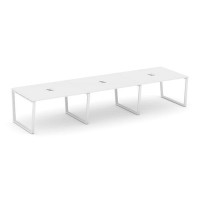 Style Project Fusion SN-6T2.SPRG-054 (Белый/Белый) Стол переговорный